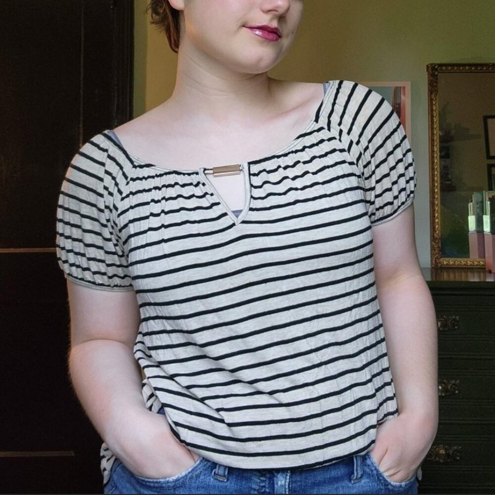 Striped tee